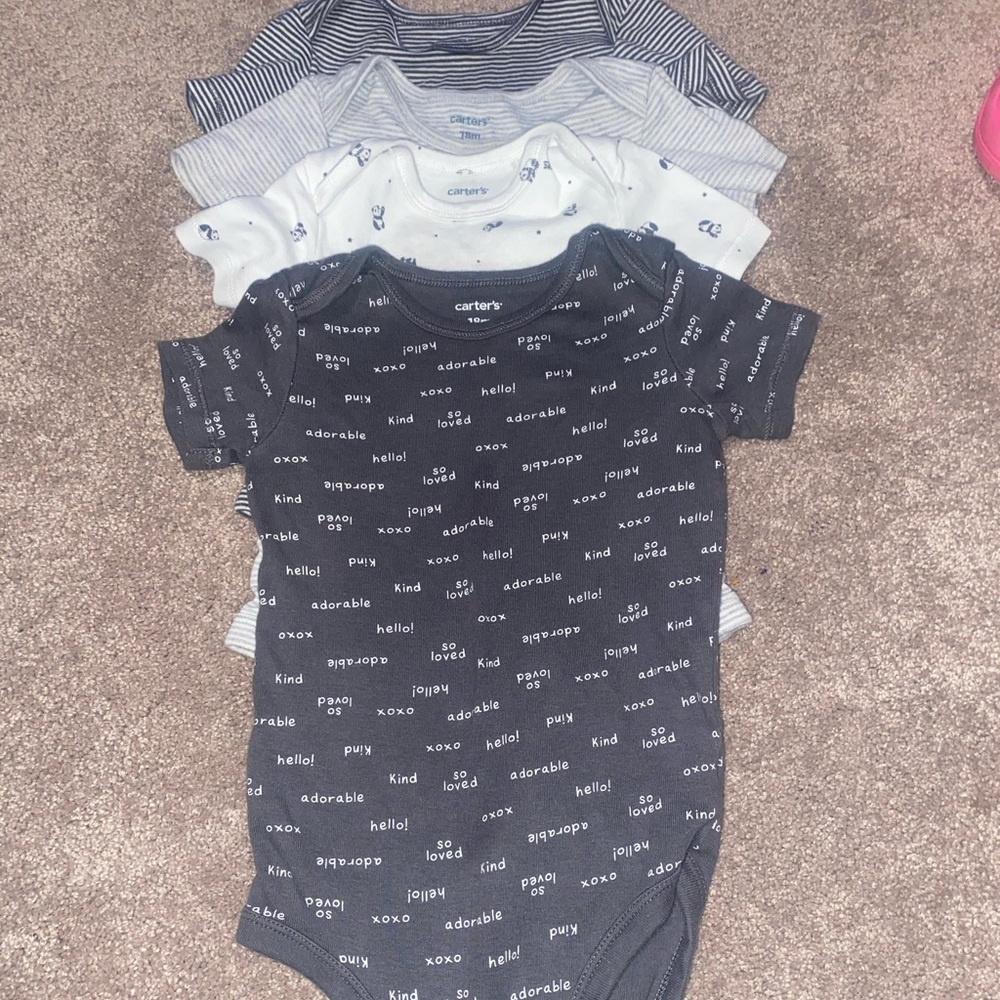 Carter’s onesies size 18m
